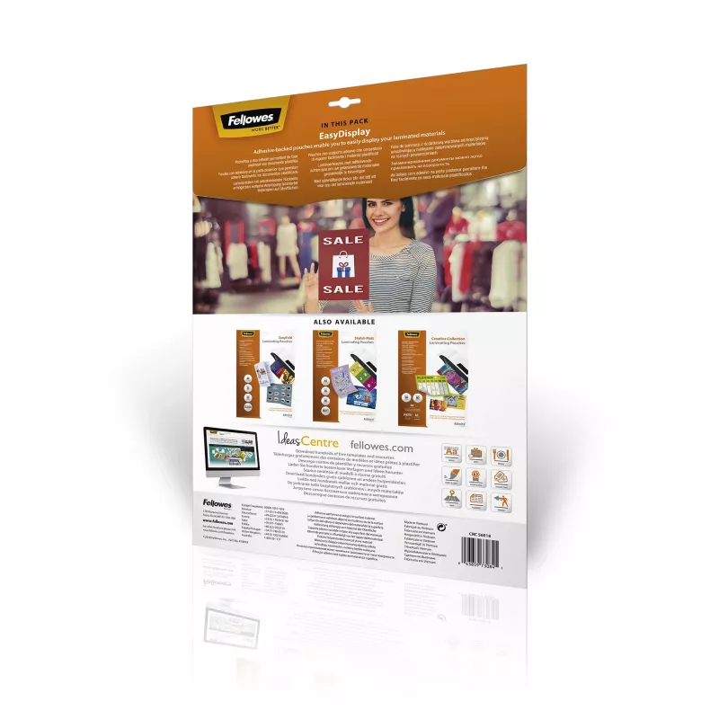 Fellowes 5601803 laminavimo maišelių 25 vnt.