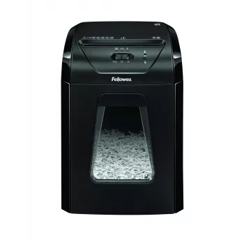 Fellowes Powershred 12C popieriaus smulkintuvas Kryžminis smulkinimas 22,5 cm Juodas