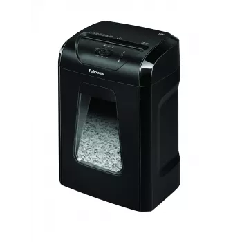 Fellowes Powershred 12C popieriaus smulkintuvas Kryžminis smulkinimas 22,5 cm Juodas