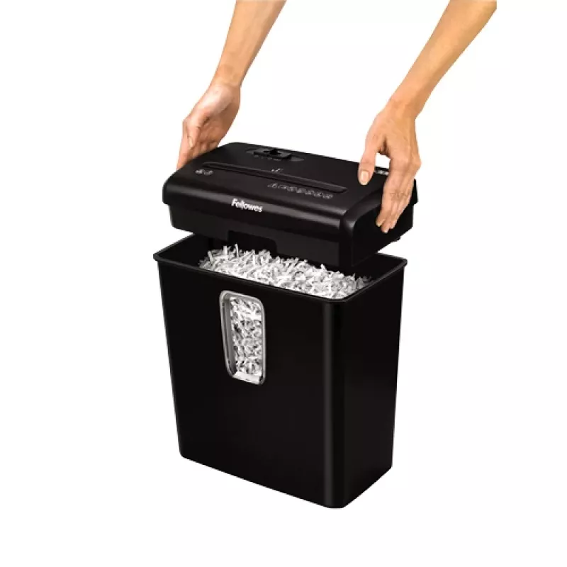 Fellowes Powershred P-30C popieriaus smulkintuvas Kryžminis smulkinimas 22 cm Juodas