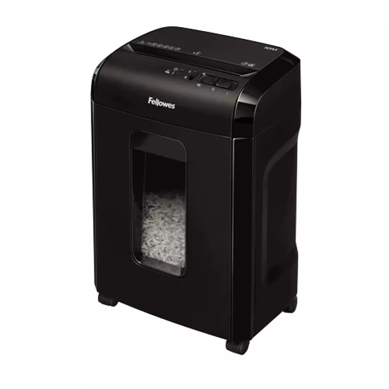 Fellowes Powershred 10M popieriaus smulkintuvas, mikropjovimo smulkinimas, juodas