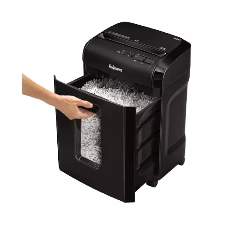 Fellowes Powershred 10M popieriaus smulkintuvas, mikropjovimo smulkinimas, juodas