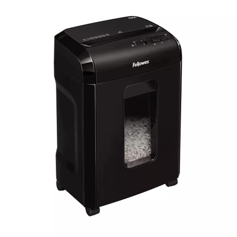 Fellowes Powershred 10M popieriaus smulkintuvas, mikropjovimo smulkinimas, juodas