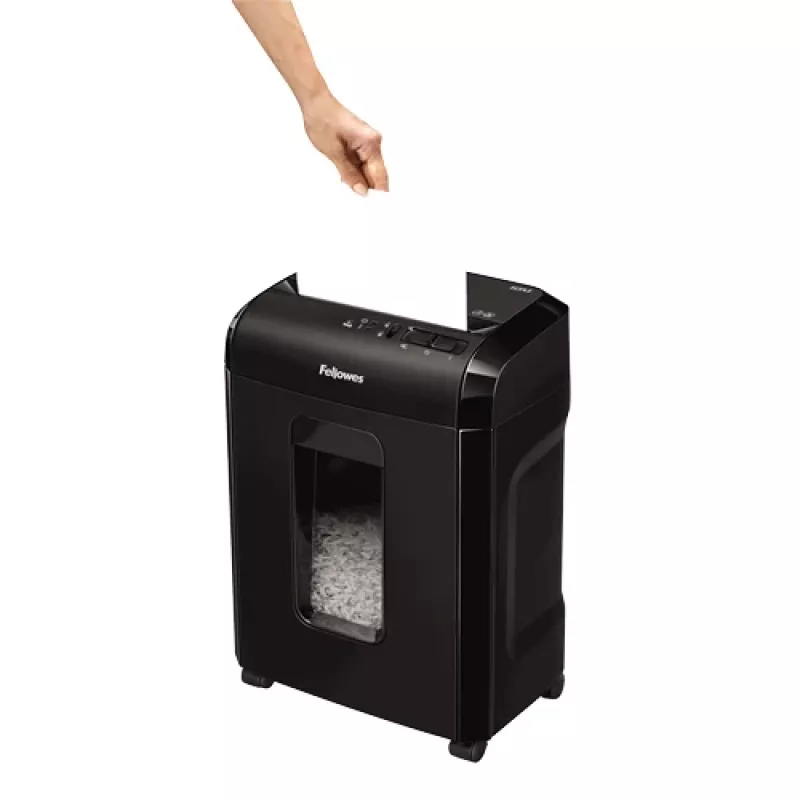 Fellowes Powershred 10M popieriaus smulkintuvas, mikropjovimo smulkinimas, juodas