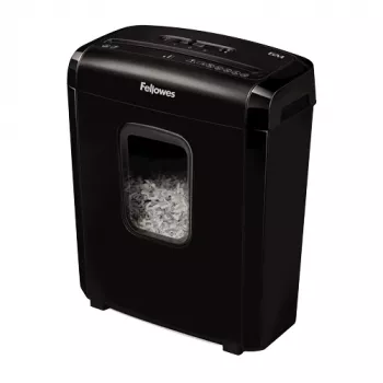 Fellowes Powershred 6M popieriaus smulkintuvas, mikro pjovimas, juodas