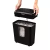 Fellowes Powershred 6M popieriaus smulkintuvas, mikro pjovimas, juodas