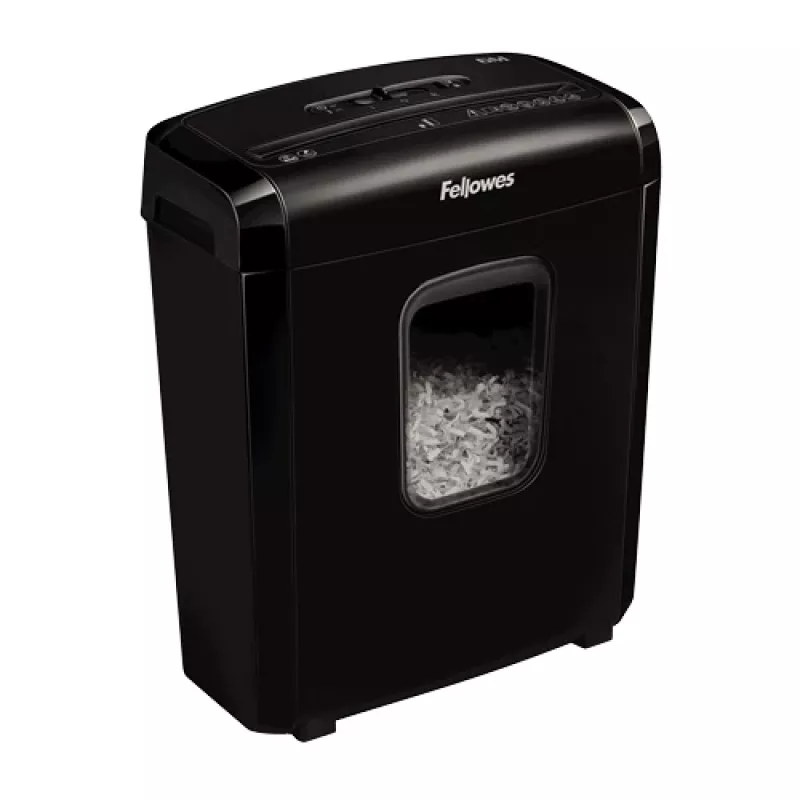 Fellowes Powershred 6M popieriaus smulkintuvas, mikro pjovimas, juodas