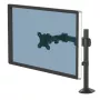 Fellowes Reflex monitoriaus laikiklis - Monitoriaus tvirtinimas 8 kg 32 colių ekranams - Reguliuojamas monitoriaus stalviršio laikiklis - Pakreipimas 45° pasukimas 180° apsukimas 360°, VESA 75 x 75/100 x 100 - Juodas