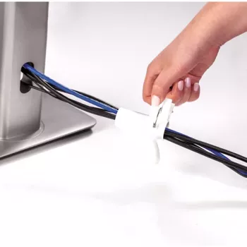Fellowes CableZip Grindų kabelių lankstus vamzdis Baltas 1 vnt.
