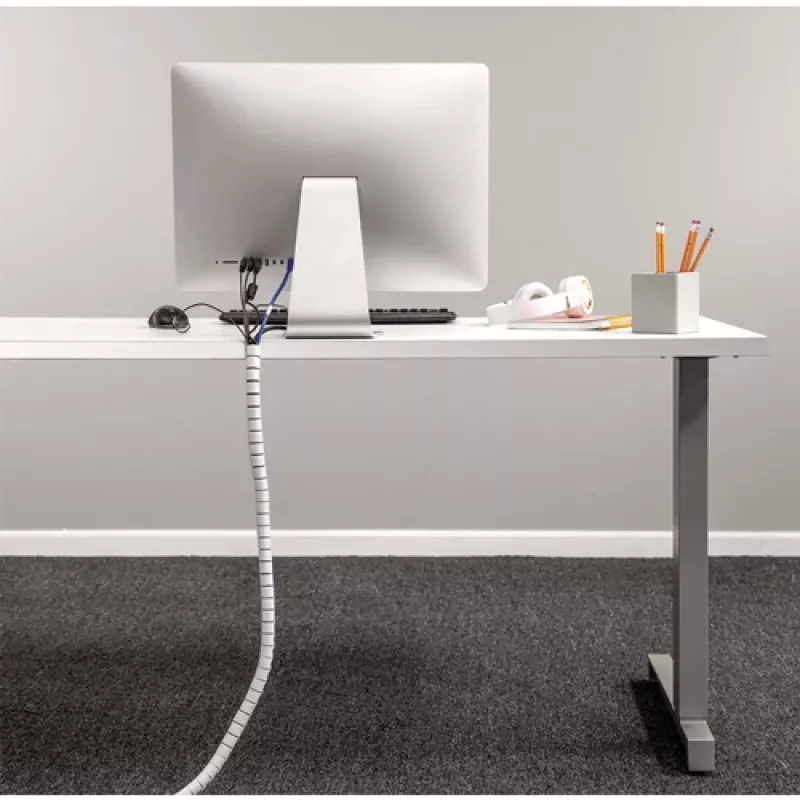 Fellowes CableZip Grindų kabelių lankstus vamzdis Baltas 1 vnt.