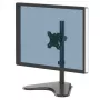 Fellowes Seasa vienas monitoriaus laikiklis - laisvai pastatomas monitoriaus stovas 8 kg 32 colių ekranams - ergonomiškai reguliuojama monitoriaus ranka - pakreipimas 45° pasukimas 120° sukimasis 360°, VESA 75 x 75/100 x 100 - juoda