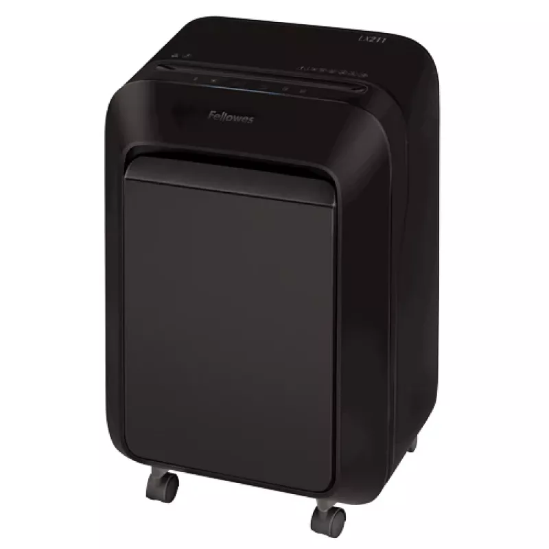 Fellowes LX Series Powershred LX211 popieriaus smulkintuvas Mikro pjovimas Juodas