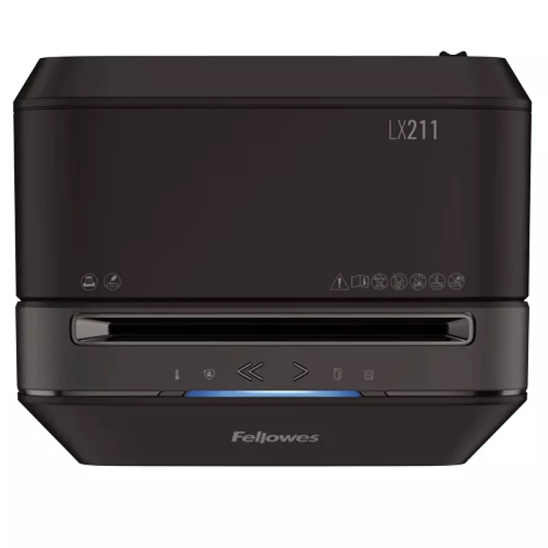 Fellowes LX Series Powershred LX211 popieriaus smulkintuvas Mikro pjovimas Juodas