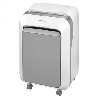 Fellowes LX serijos Powershred LX21 popieriaus smulkintuvas, mikro pjovimas, pilkas, baltas