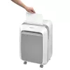 Fellowes LX serijos Powershred LX21 popieriaus smulkintuvas, mikro pjovimas, pilkas, baltas