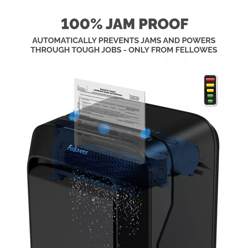 Fellowes LX Series Powershred LX210 popieriaus smulkintuvas, juodas