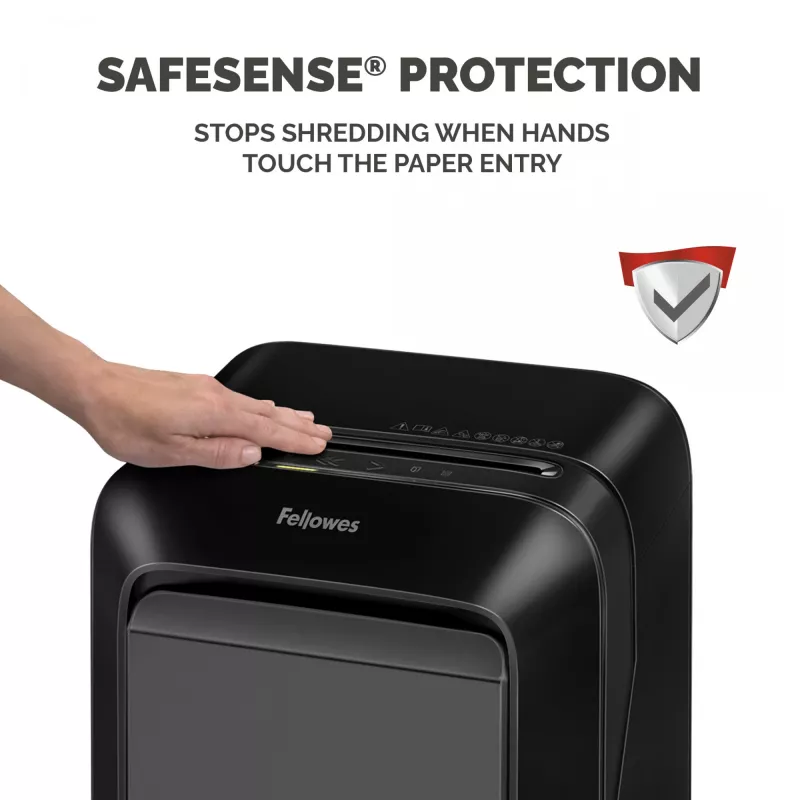 Fellowes LX Series Powershred LX210 popieriaus smulkintuvas, juodas