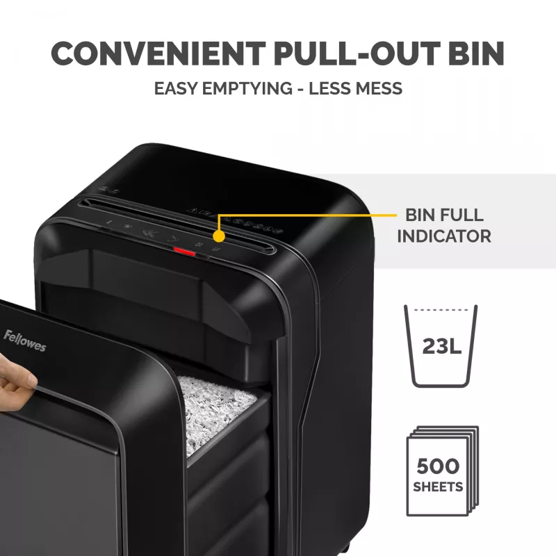 Fellowes LX Series Powershred LX210 popieriaus smulkintuvas, juodas
