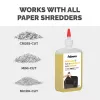 “Fellowes Powershred” buteliuke esantis tepalas (355 ml), Tepimo alyva, 0,355 l, Geltona, 90 mm, 35 mm, 20 mm