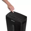 Fellowes Powershred P-42C popieriaus smulkintuvas Kryžminis smulkinimas Juoda