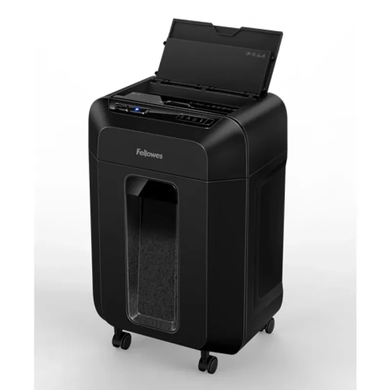 Fellowes Automax 80M popieriaus smulkintuvas, dalelių pavidalo smulkinimas, 22 cm, juodas