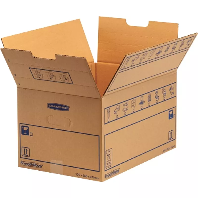 Fellowes 6203601 saugojimo dėžutė Stačiakampė Kartonas Natūrali