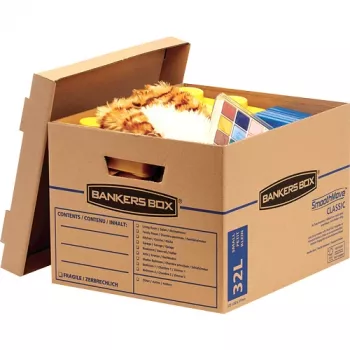 Fellowes 6203701 saugojimo dėžė Stačiakampė Kartonas Natūrali