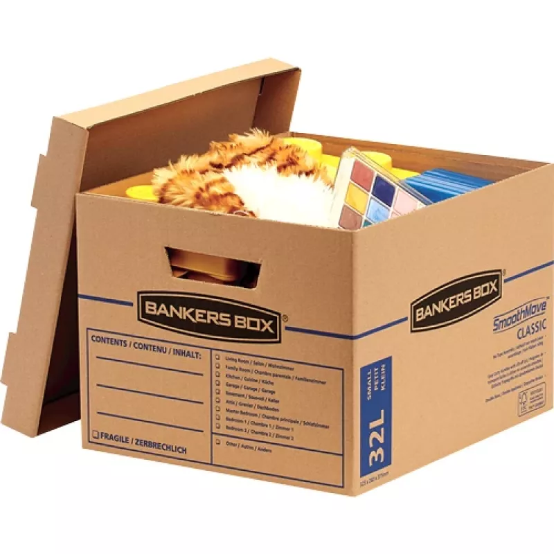 Fellowes 6203701 saugojimo dėžė Stačiakampė Kartonas Natūrali