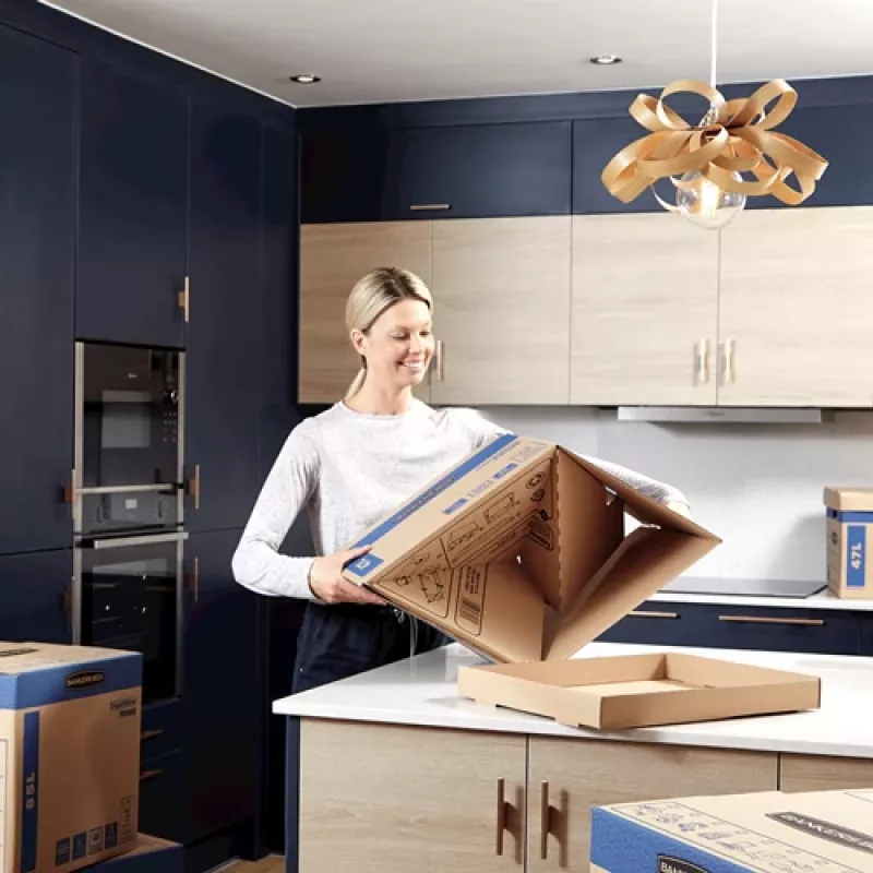 Fellowes 6204001 saugojimo dėžė stačiakampė kartoninė natūrali