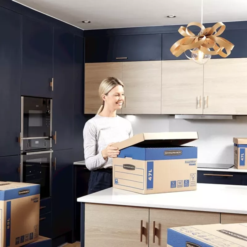 Fellowes 6204001 saugojimo dėžė stačiakampė kartoninė natūrali