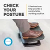 Fellowes Foot Rest Under Desk - Hana LT Foot Support Ergonomic Foot Rest - Foot Rest Stool for Office & Home Use - Juoda
