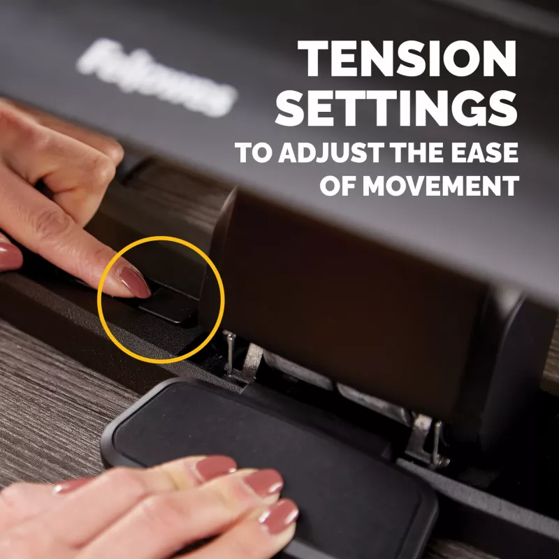 Fellowes Foot Rest Under Desk - Hana LT Foot Support Ergonomic Foot Rest - Foot Rest Stool for Office & Home Use - Juoda