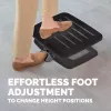 Fellowes Foot Rest Under Desk - Hana LT Foot Support Ergonomic Foot Rest - Foot Rest Stool for Office & Home Use - Juoda