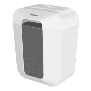 Fellowes LX Series Powershred LX50 (balta) kryžminio pjovimo smulkintuvas – patentuota saugos spyna