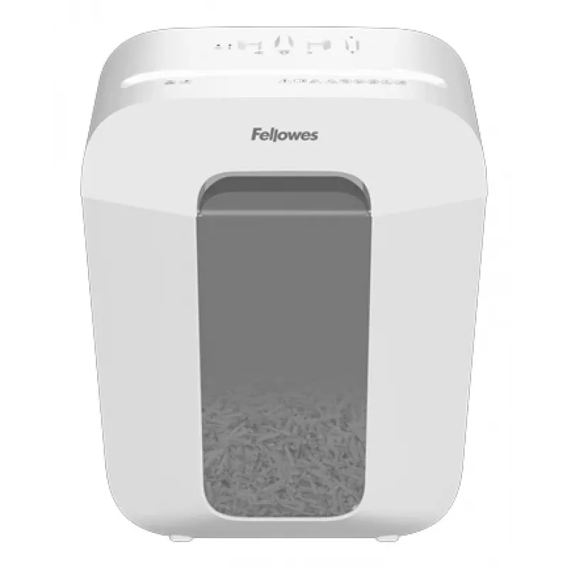 Fellowes LX Series Powershred LX50 (balta) kryžminio pjovimo smulkintuvas – patentuota saugos spyna