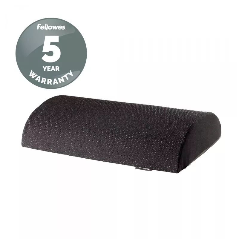 Fellowes Breyta kojų atrama po stalu, pagalvėlė, juoda, poliesteris, 45 cm, 30 cm, 450 mm, 300 mm