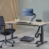 Fellowes 100136871 kabelių tvarkyklė Stalas Kabelių įvorė Juoda 1 vnt.