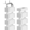 Fellowes 100136872 kabelių tvarkyklė stalas Kabelio rankovė Balta 1 vnt.