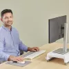Fellowes Wrist Rest Breyta Palm Rest su antibakterine apsauga ergonominis riešo atramas pilkas