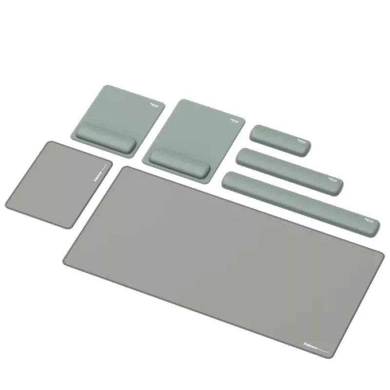 Fellowes Wrist Rest Breyta Palm Rest su antibakterine apsauga, ergonominė riešo atrama Sage