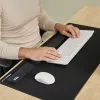 Fellowes klaviatūros riešo atrama Breyta klaviatūros riešo atrama su antibakterine apsauga ergonominė riešo atrama juoda