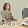 Fellowes klaviatūra Wrist Rest Breyta Compact klaviatūra Wrist Support with Antibacterial Protection Ergonomic Wrist Support Sage