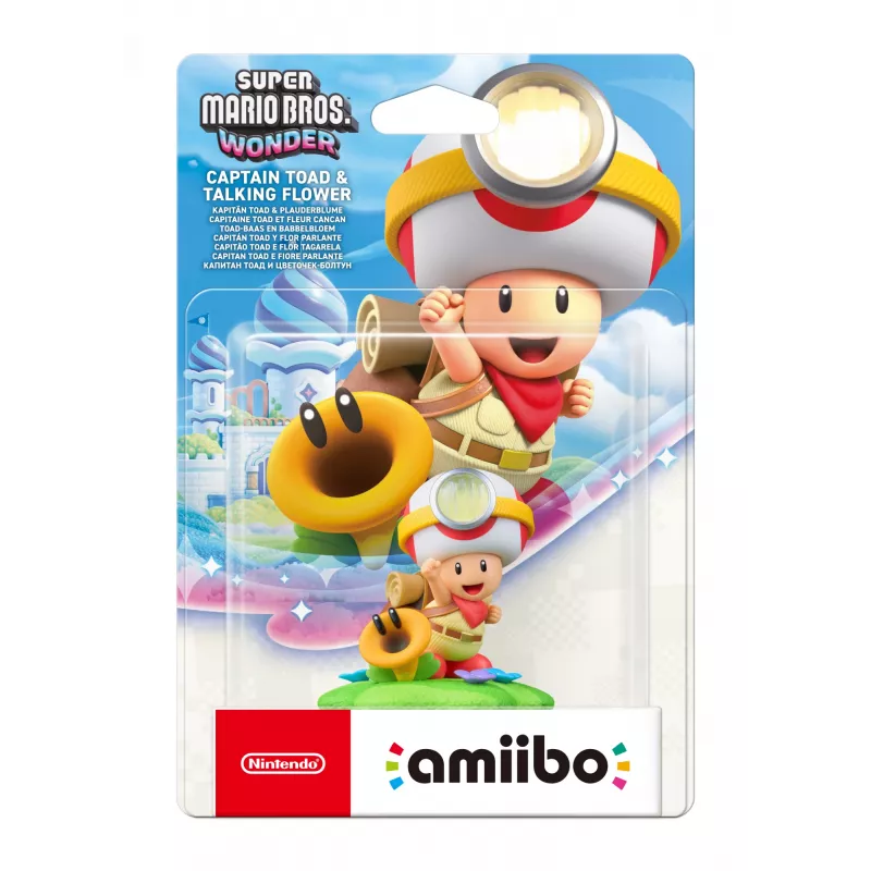 Nintendo Amibo Captain Toad & Talking Flower interaktyvi žaidimų figūrėlė