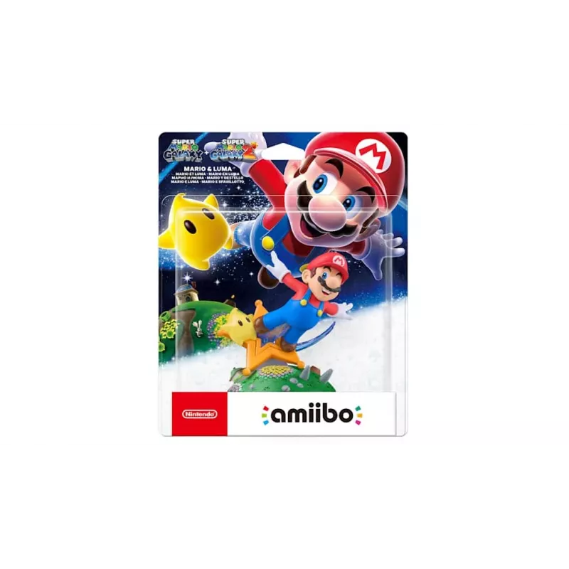 Nintendo amiibo Mario et Luma interaktyvi žaidimų figūrėlė