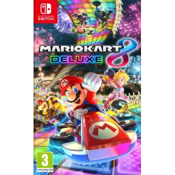 Nintendo Mario Kart 8 Deluxe Standard vokiečių, anglų, prancūzų, italų, japonų, olandų, portugalų, rusų Nintendo Switch