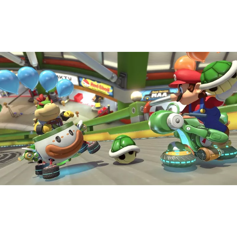 Nintendo Mario Kart 8 Deluxe Standard vokiečių, anglų, prancūzų, italų, japonų, olandų, portugalų, rusų Nintendo Switch
