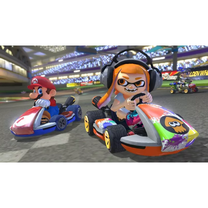 Nintendo Mario Kart 8 Deluxe Standard vokiečių, anglų, prancūzų, italų, japonų, olandų, portugalų, rusų Nintendo Switch