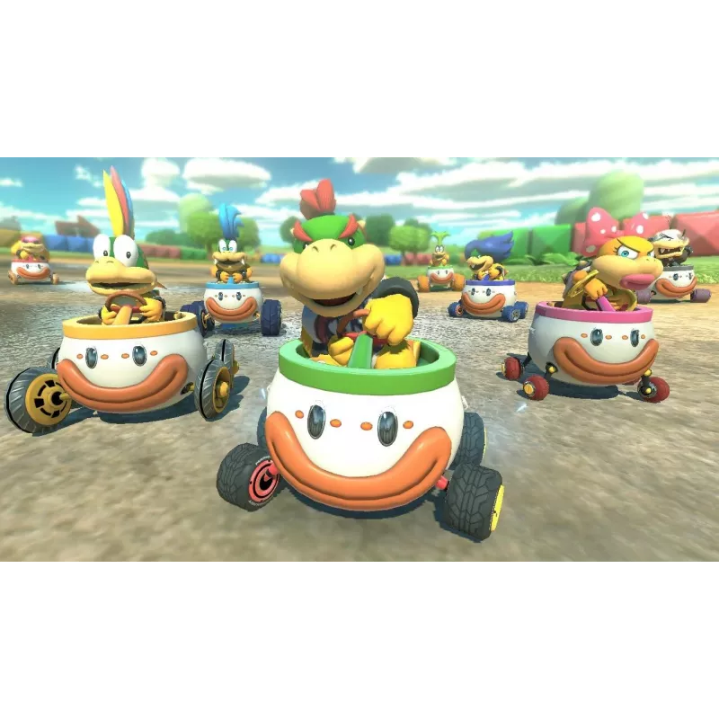 Nintendo Mario Kart 8 Deluxe Standard vokiečių, anglų, prancūzų, italų, japonų, olandų, portugalų, rusų Nintendo Switch