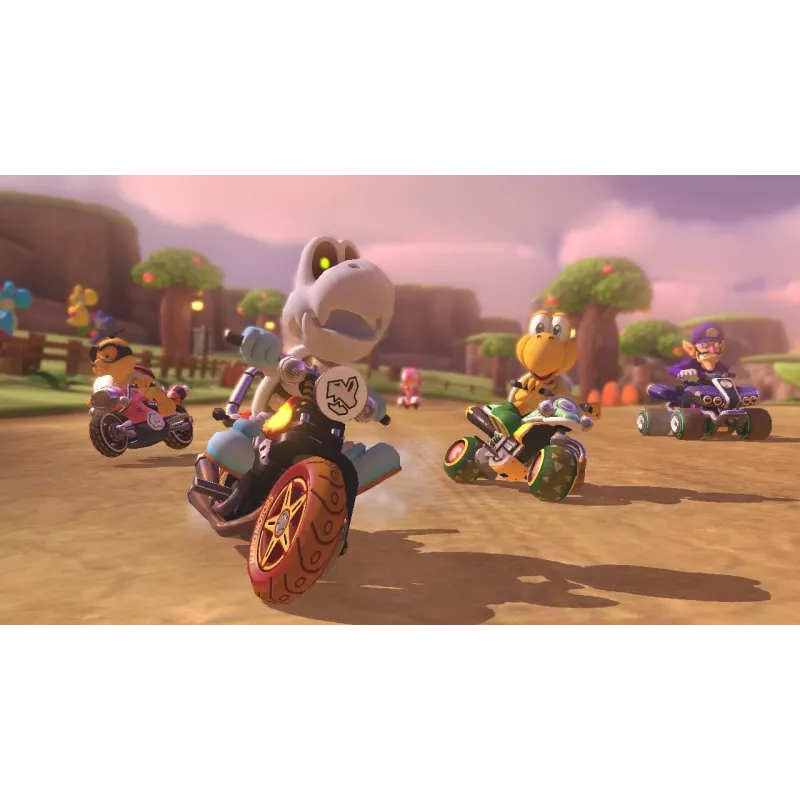 Nintendo Mario Kart 8 Deluxe Standard vokiečių, anglų, prancūzų, italų, japonų, olandų, portugalų, rusų Nintendo Switch