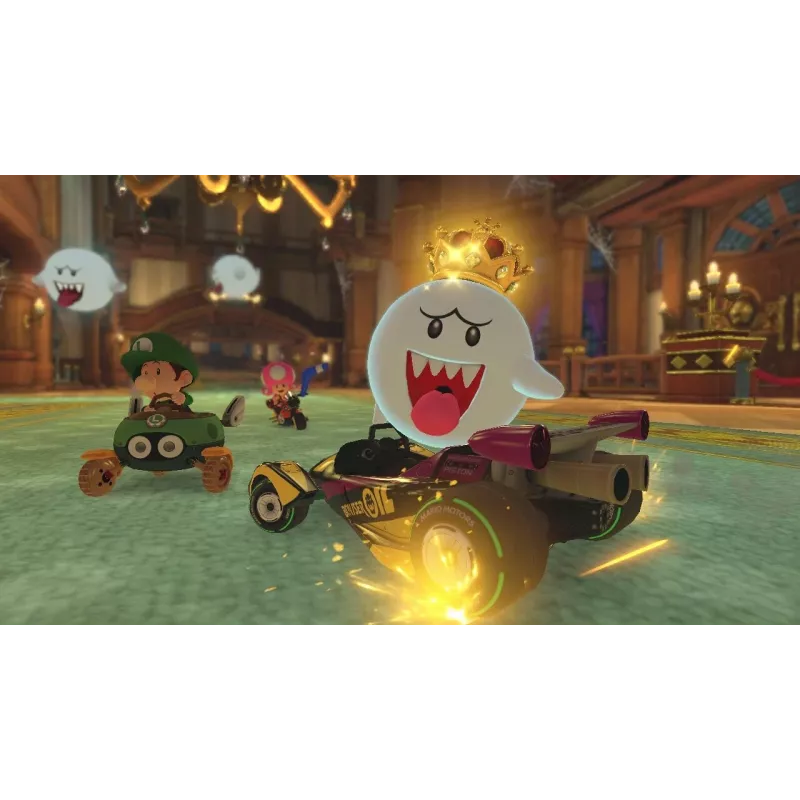 Nintendo Mario Kart 8 Deluxe Standard vokiečių, anglų, prancūzų, italų, japonų, olandų, portugalų, rusų Nintendo Switch